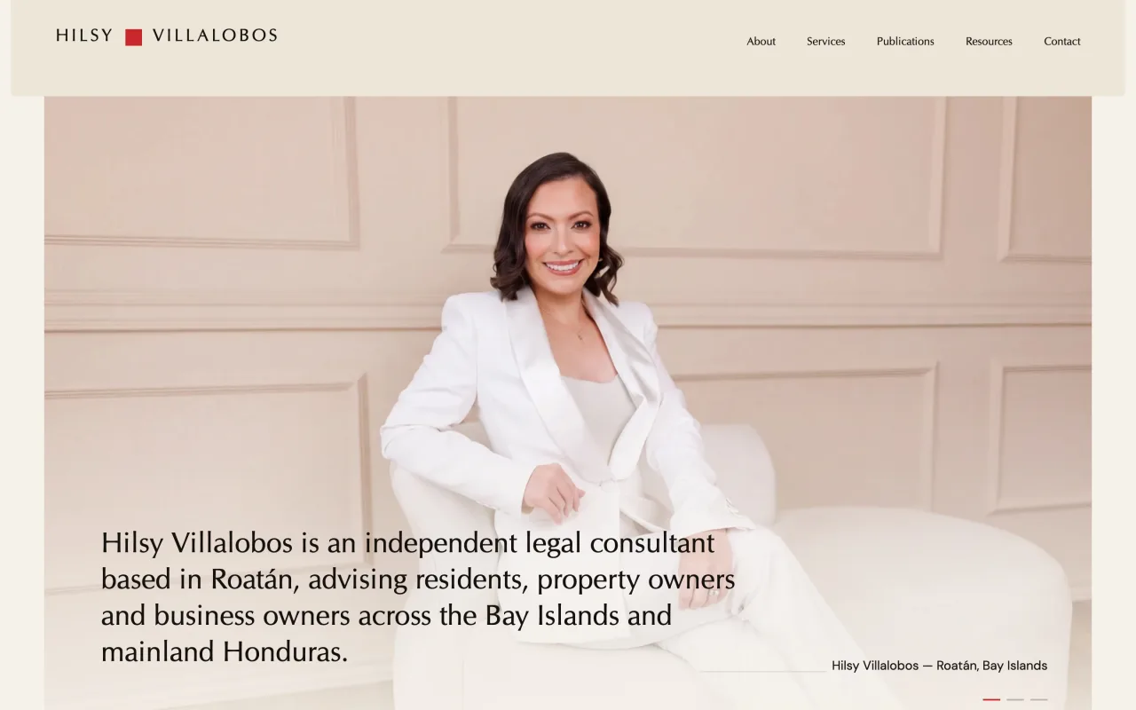 Hilsy Villalobos website